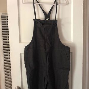 Oversized Aerie overalls